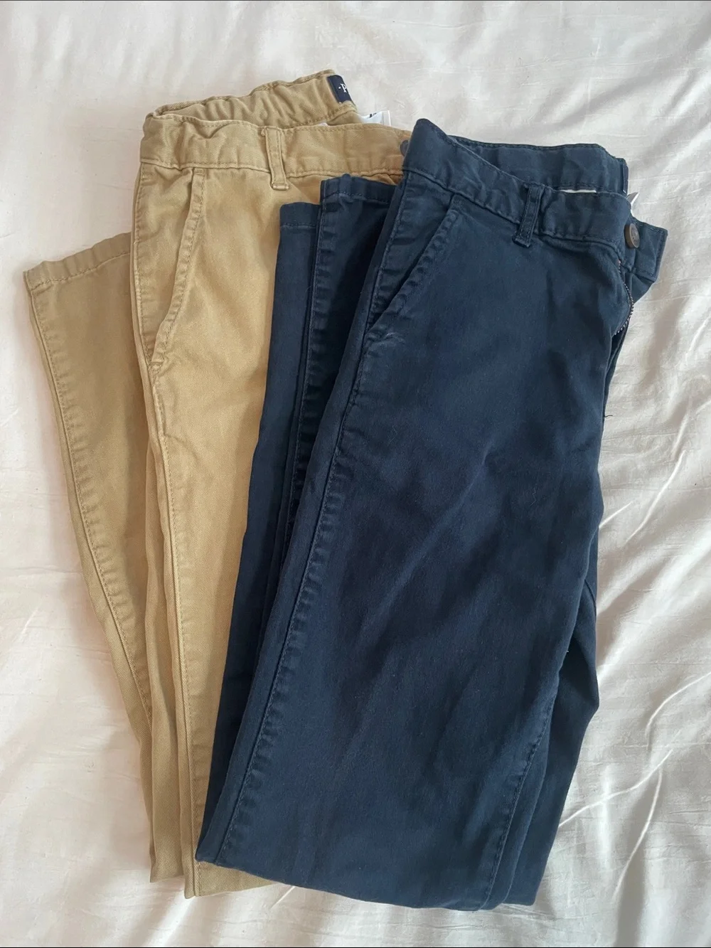 The Children's Place Boys Straight Leg Jeans in Navy and Khaki